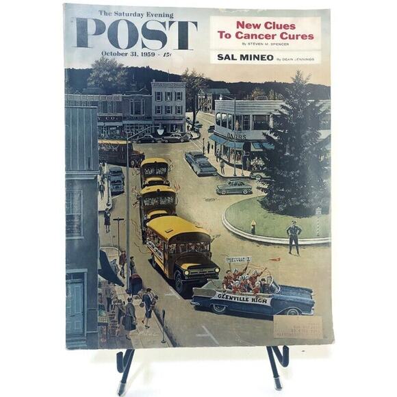 Saturday Evening Post October 31 1959 Some New Clues To Cancer Cures - Picture 1 of 11